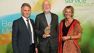 Ehrung Gunter Sperka für sein "Obmanns-Werk" © uss/Neumayr