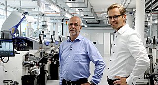Richard Auer (li) und Johannes Hainzl von Digital Elektronik © Digital Elektronik