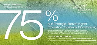 Energie-Förderaktion für alle Salzburger Unternehmen © uss